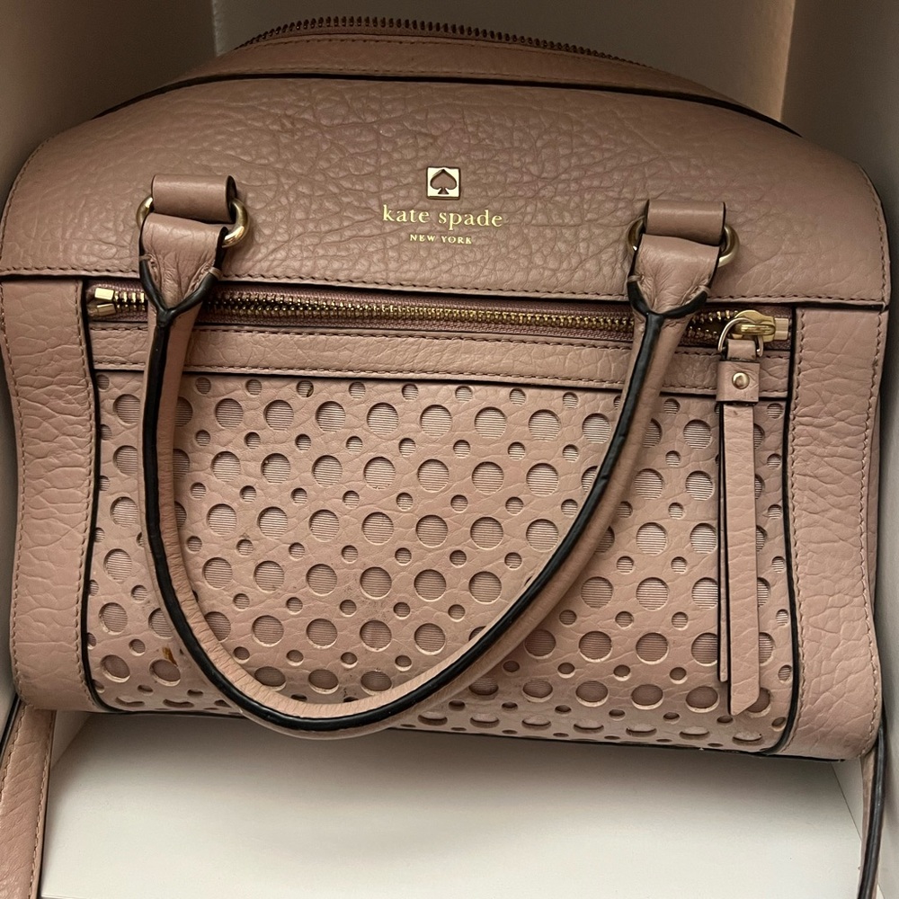 Mauve Kate Spade bag